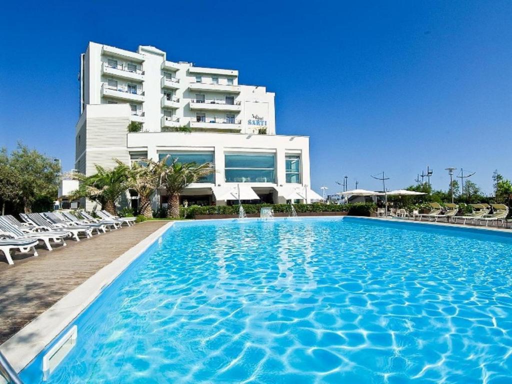 Hotel Sarti Riccione Esterno foto